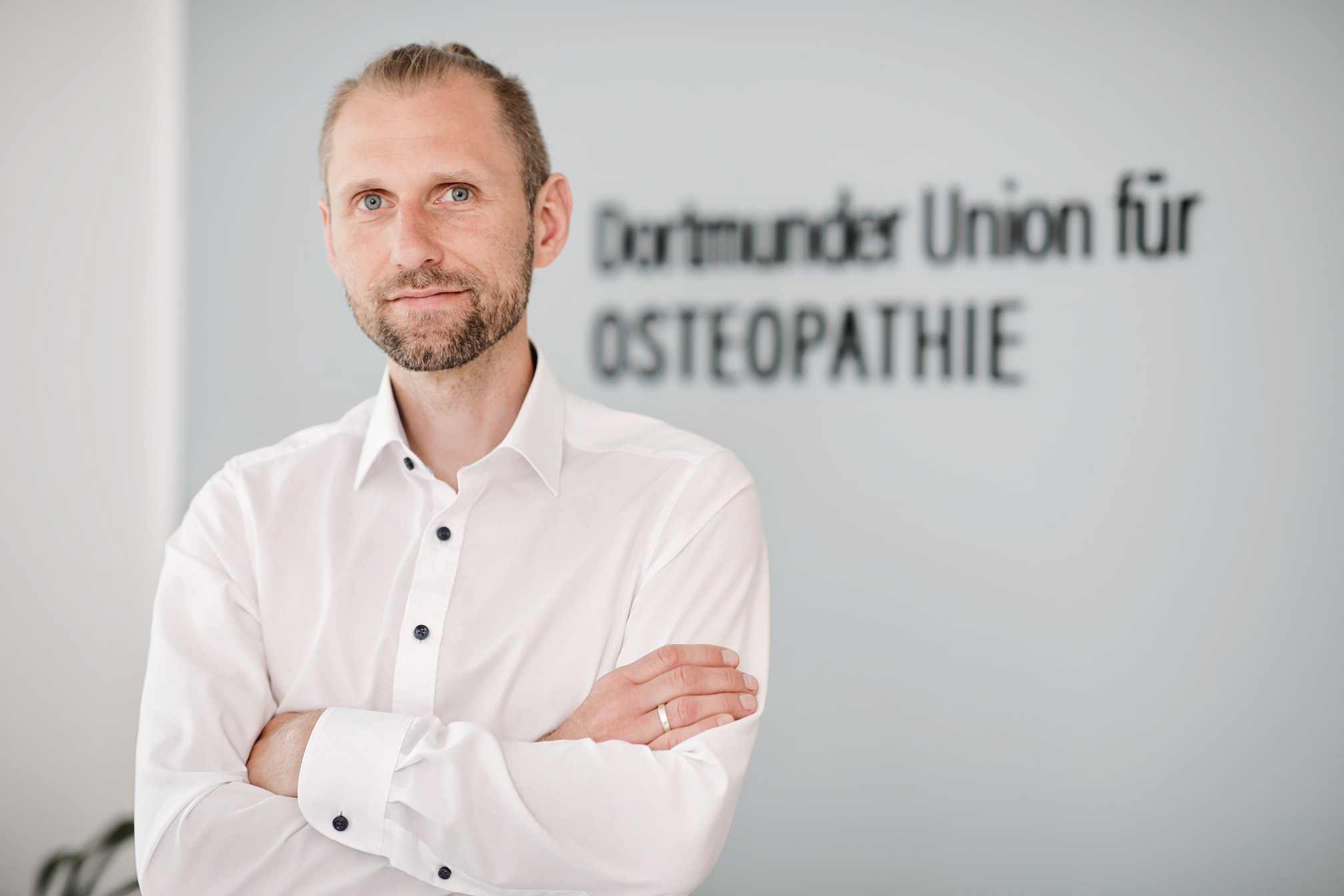 Behandlungsraum der Dortmunder Union für Osteopathie
