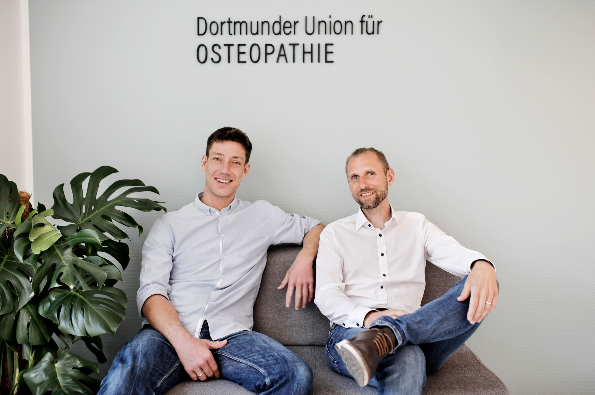 Behandlungsraum der Dortmunder Union für Osteopathie
